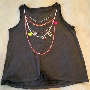 Justice girls tank top